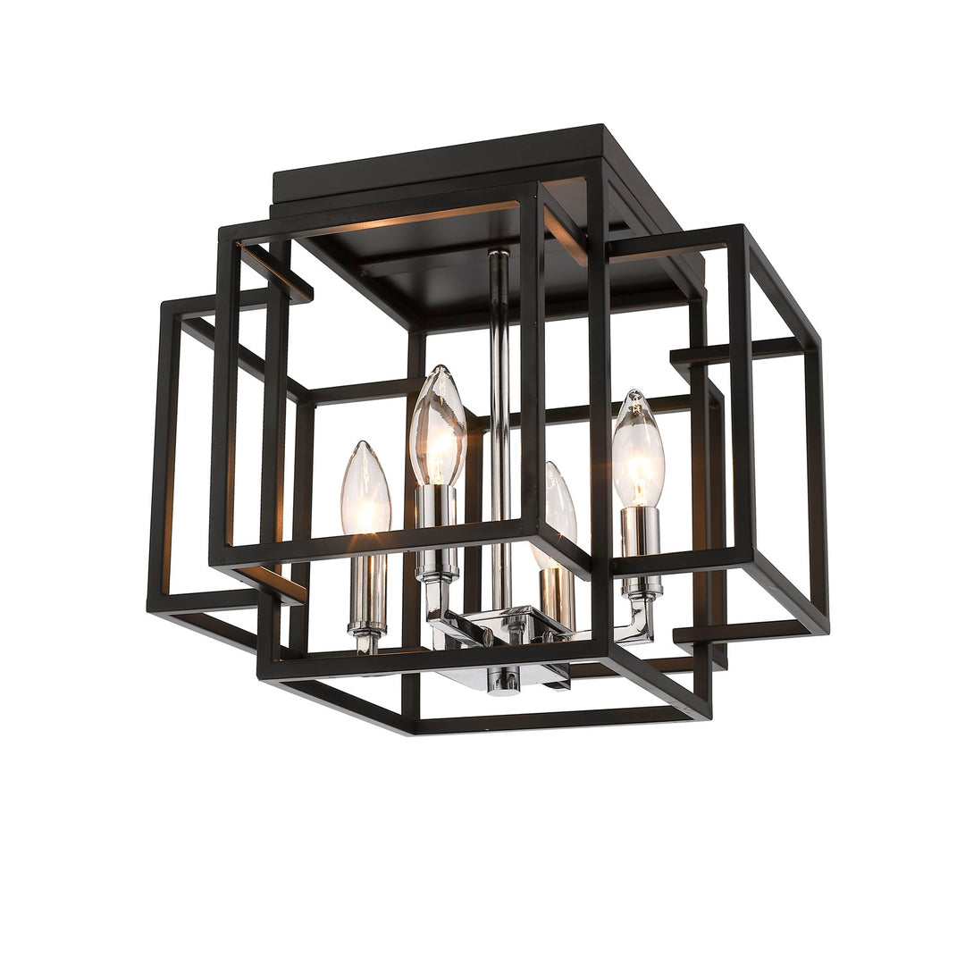 4 Light Flush Mount