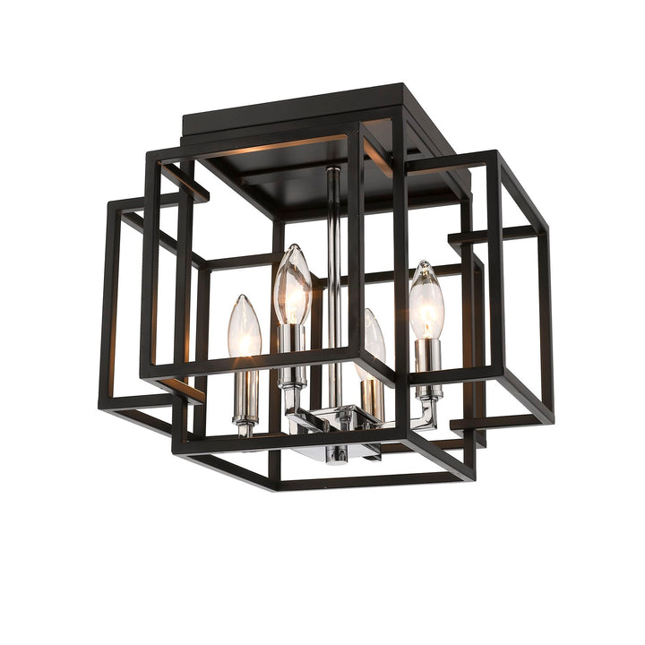 4 Light Flush Mount
