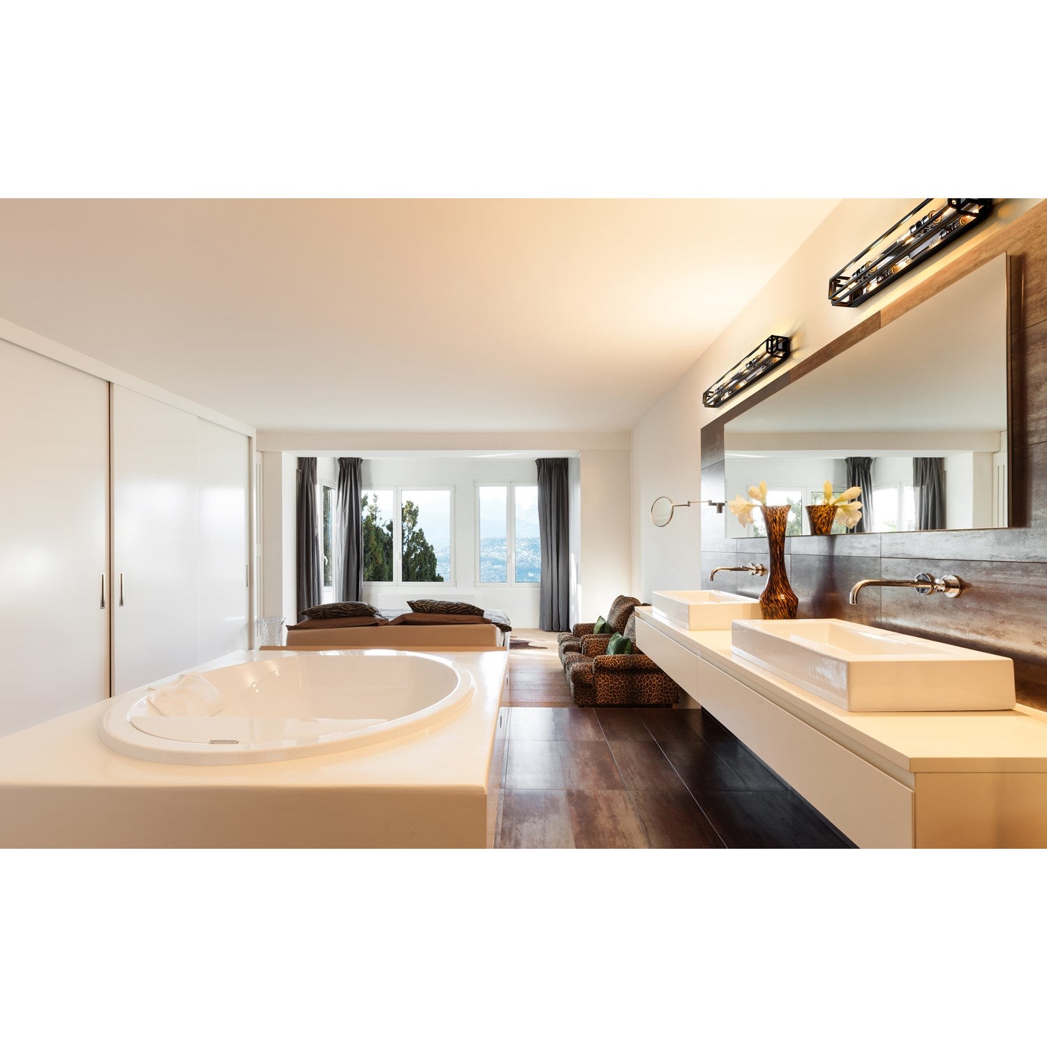 4 Light Vanity