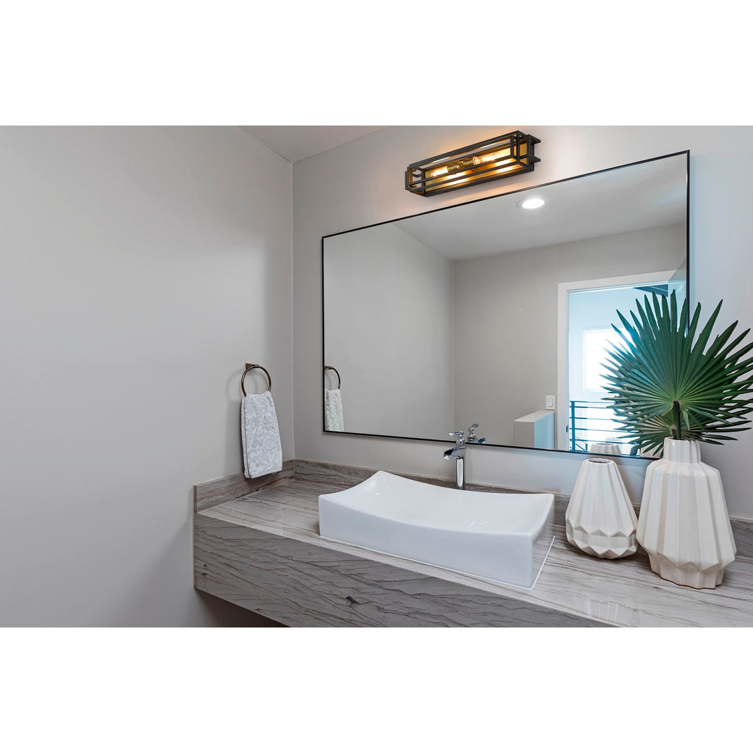 2 Light Vanity