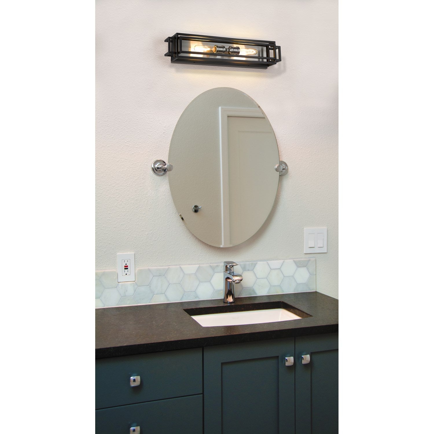 2 Light Vanity