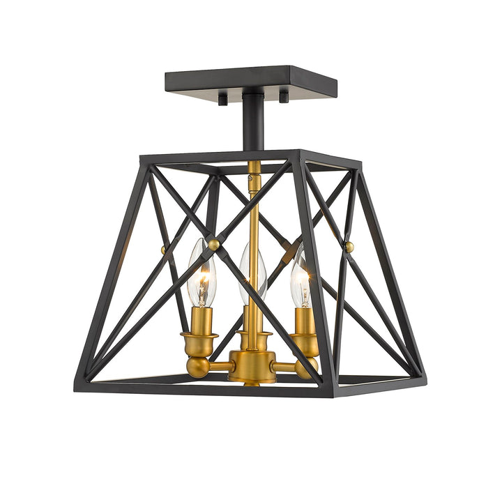 3 Light Semi Flush Mount by Z-Lite