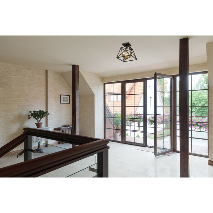 3 Light Semi Flush Mount