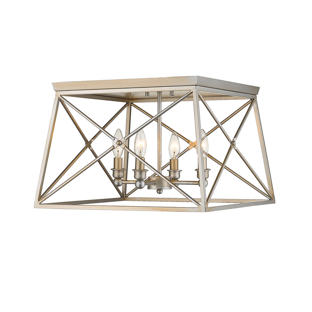 4 Light Flush Mount by Z-Lite