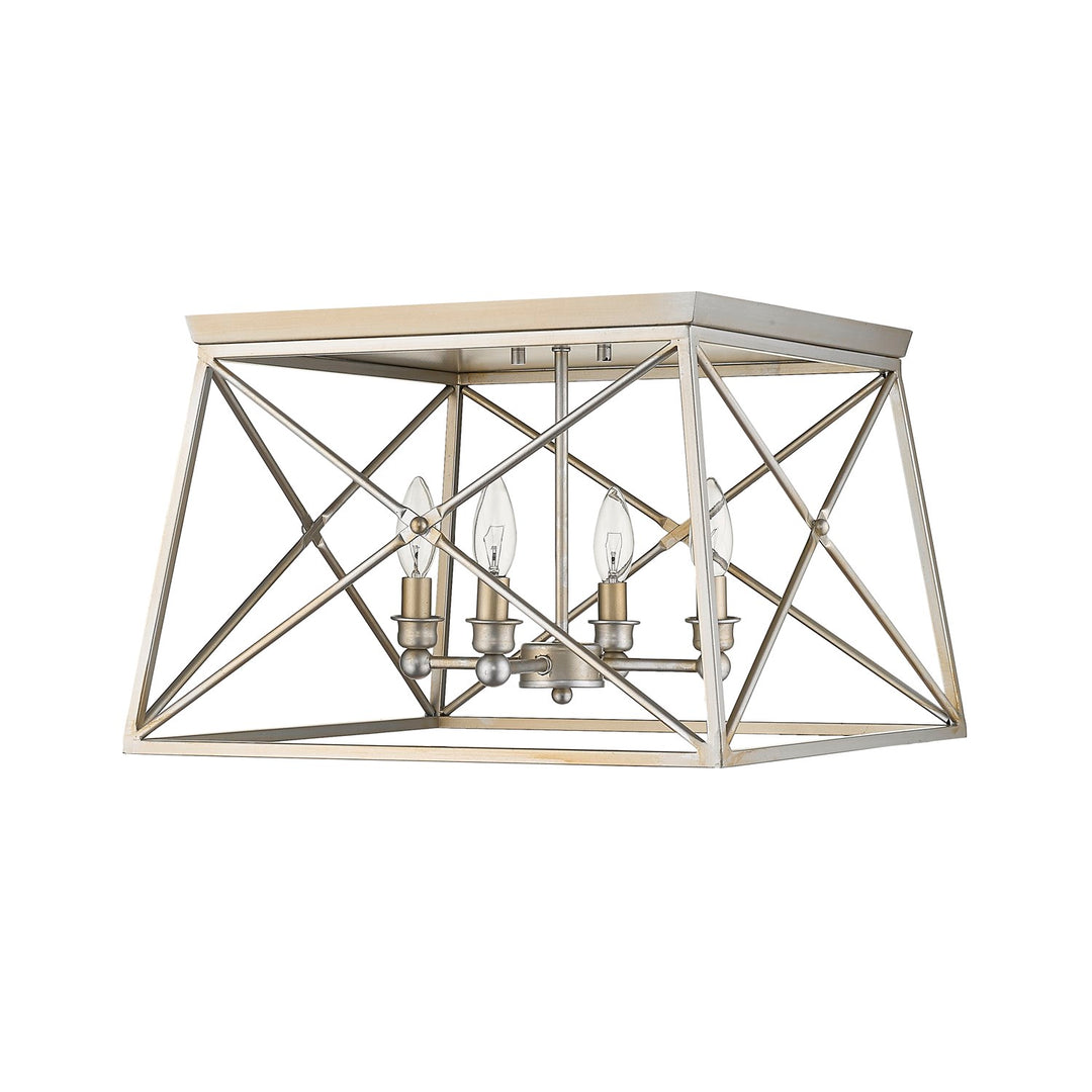 4 Light Flush Mount