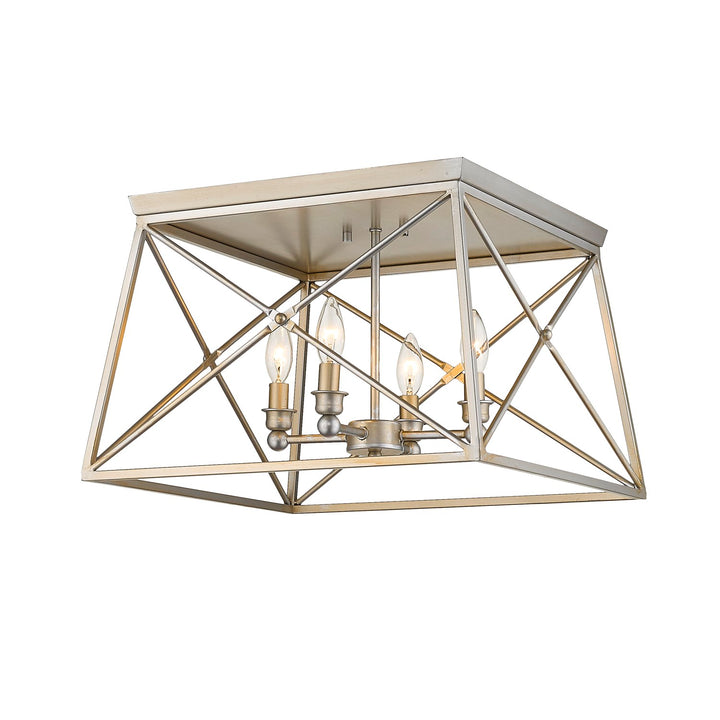 4 Light Flush Mount