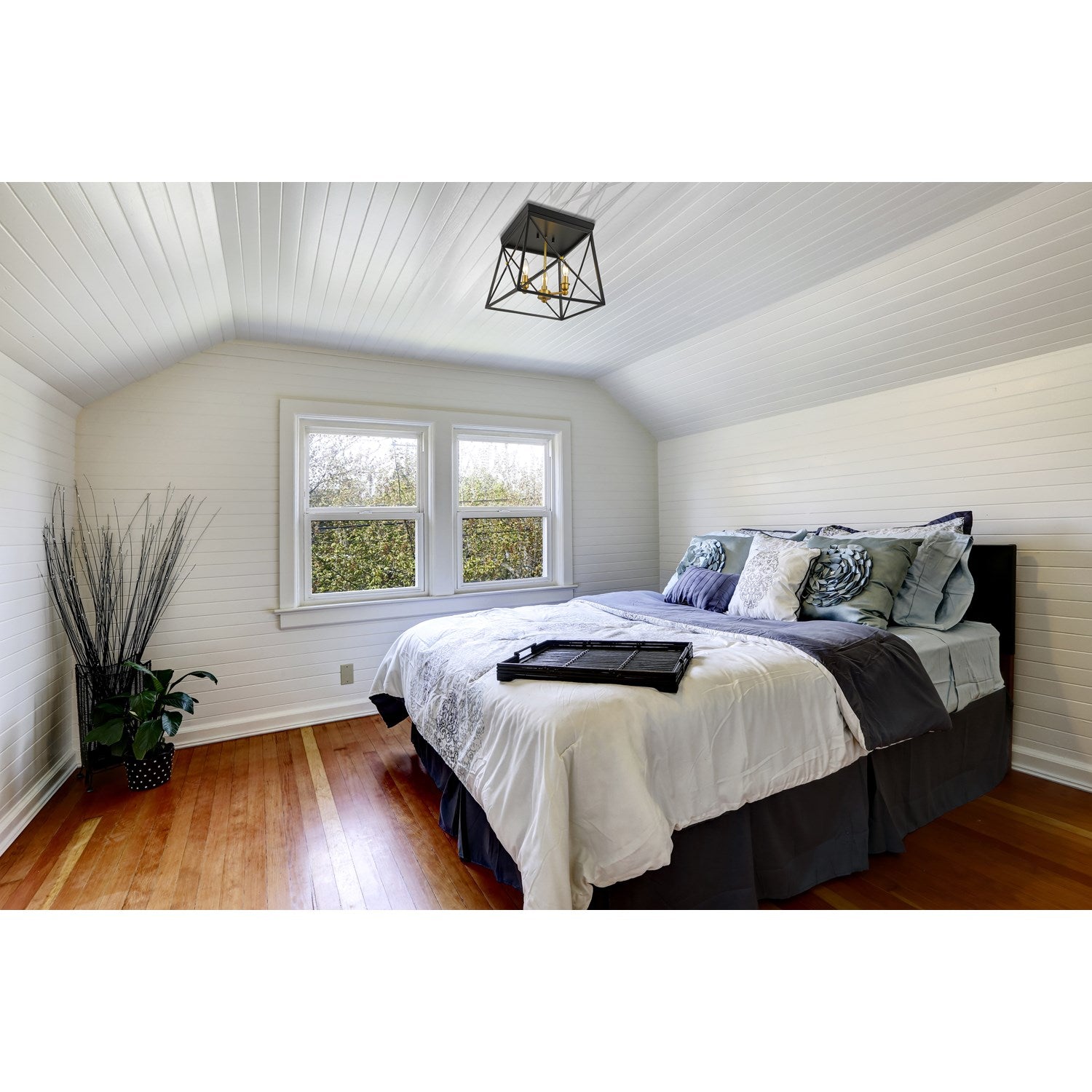 3 Light Flush Mount