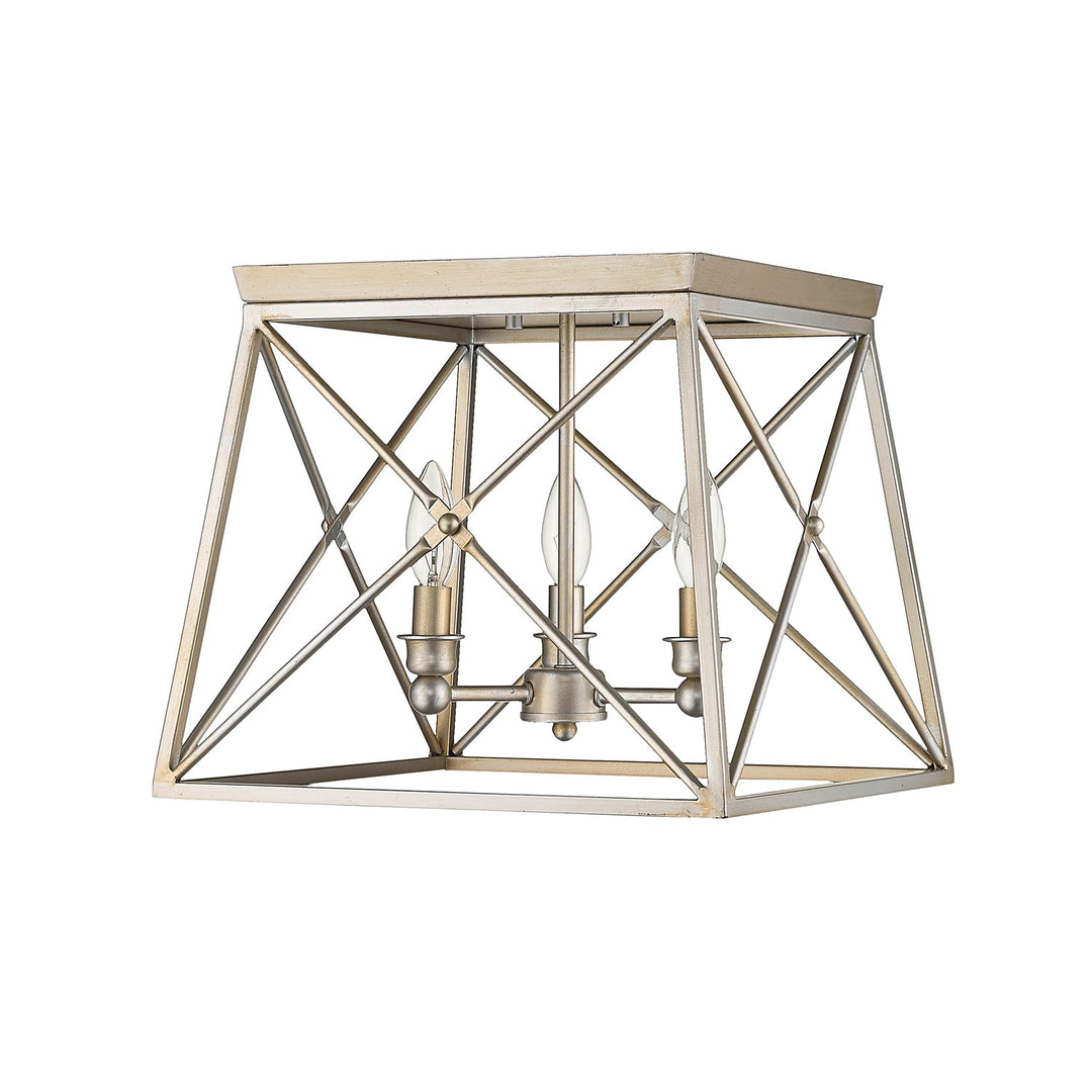 3 Light Flush Mount