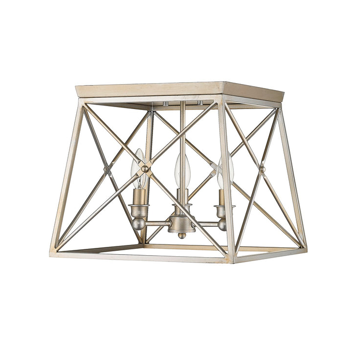 3 Light Flush Mount