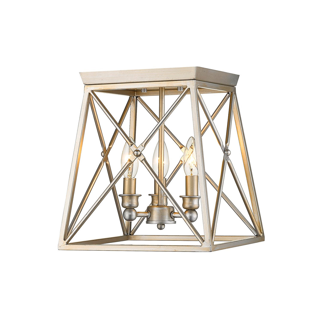 3 Light Flush Mount by Z-Lite