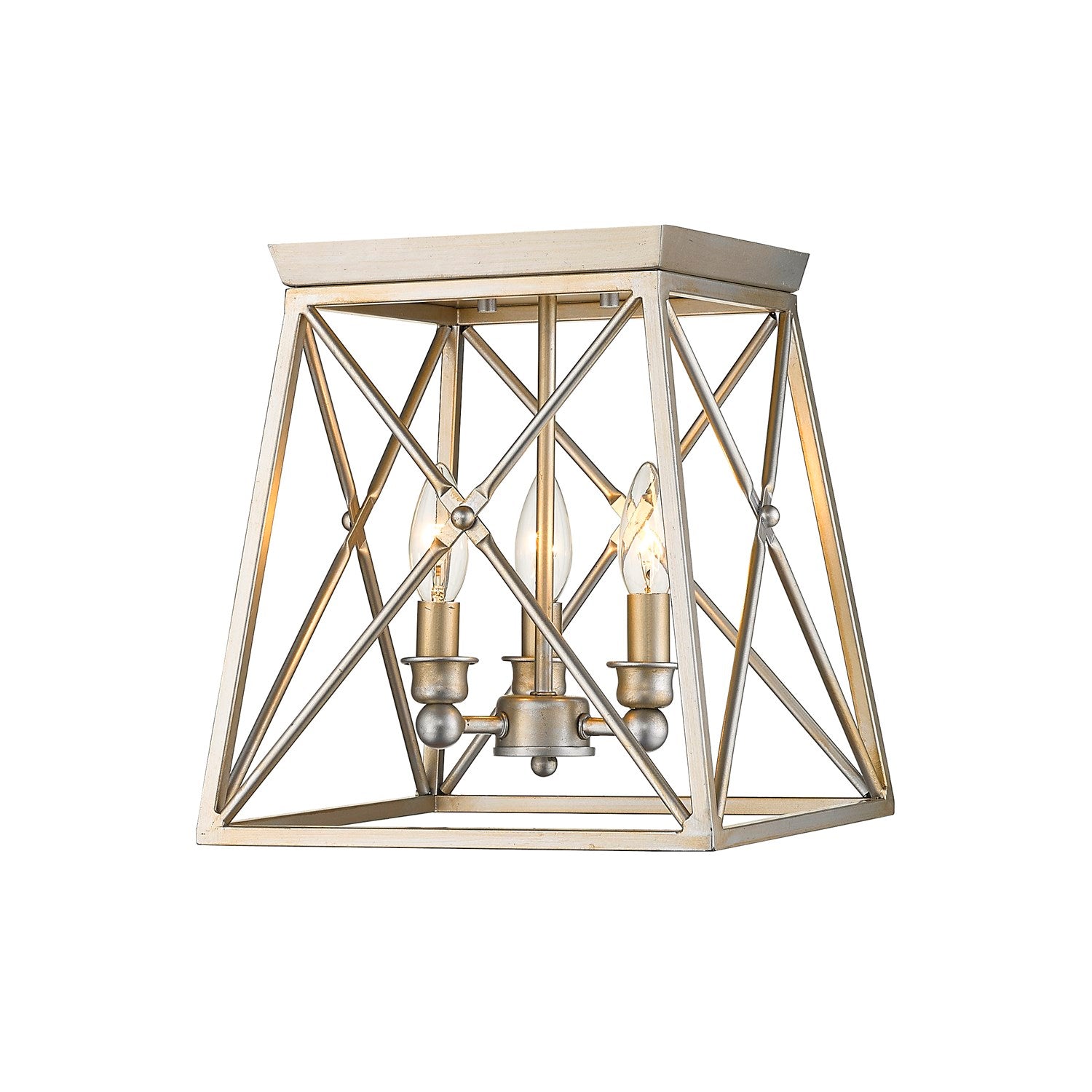 3 Light Flush Mount by Z-Lite