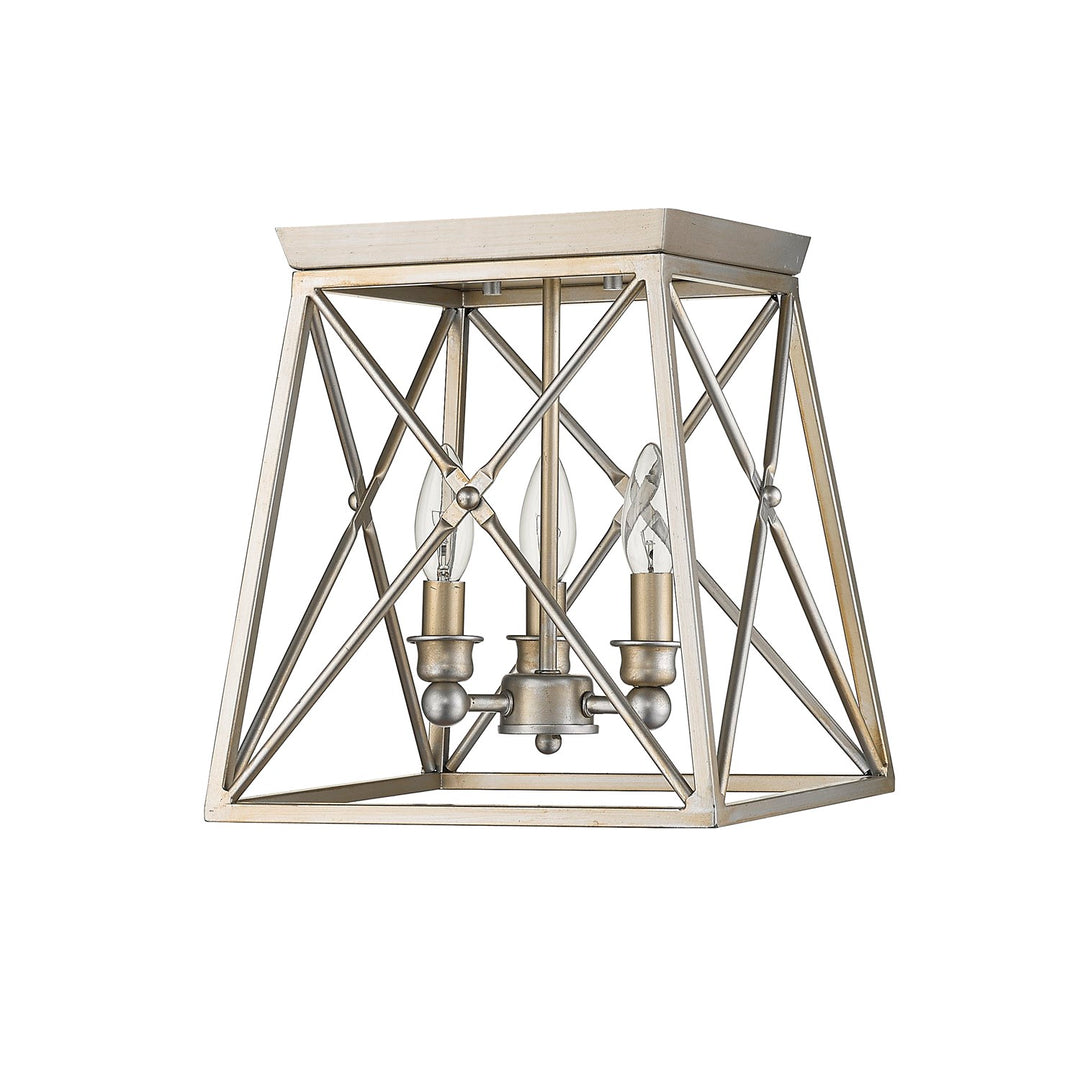 3 Light Flush Mount