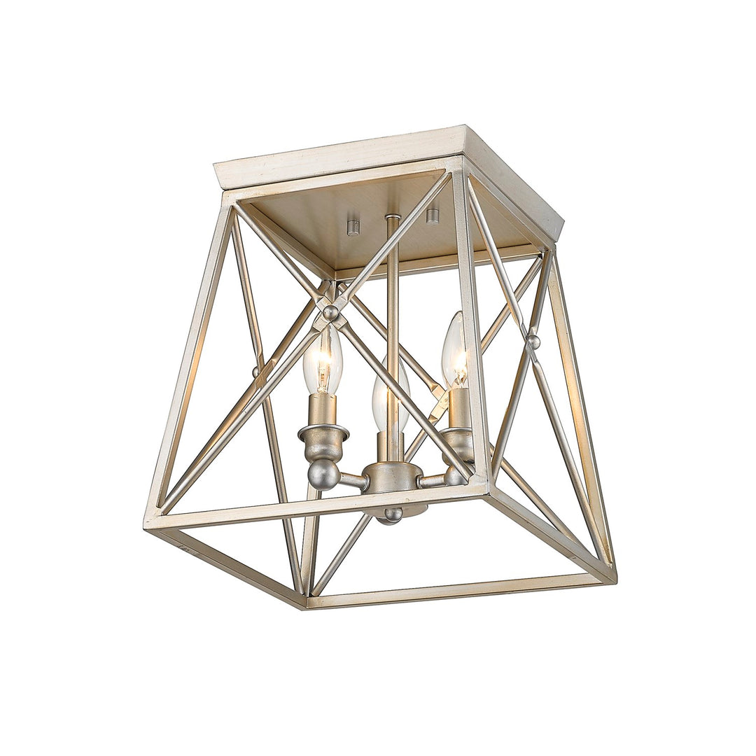 3 Light Flush Mount