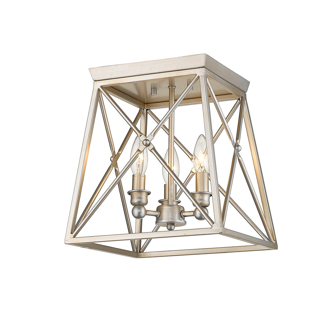 3 Light Flush Mount