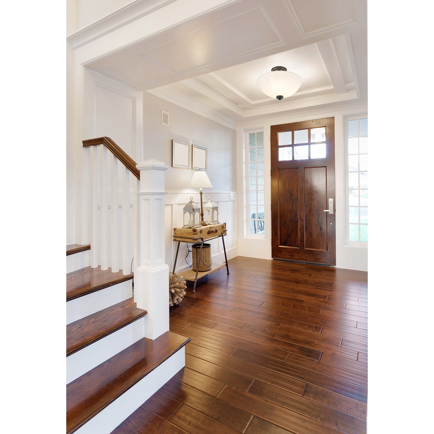 3 Light Semi Flush Mount