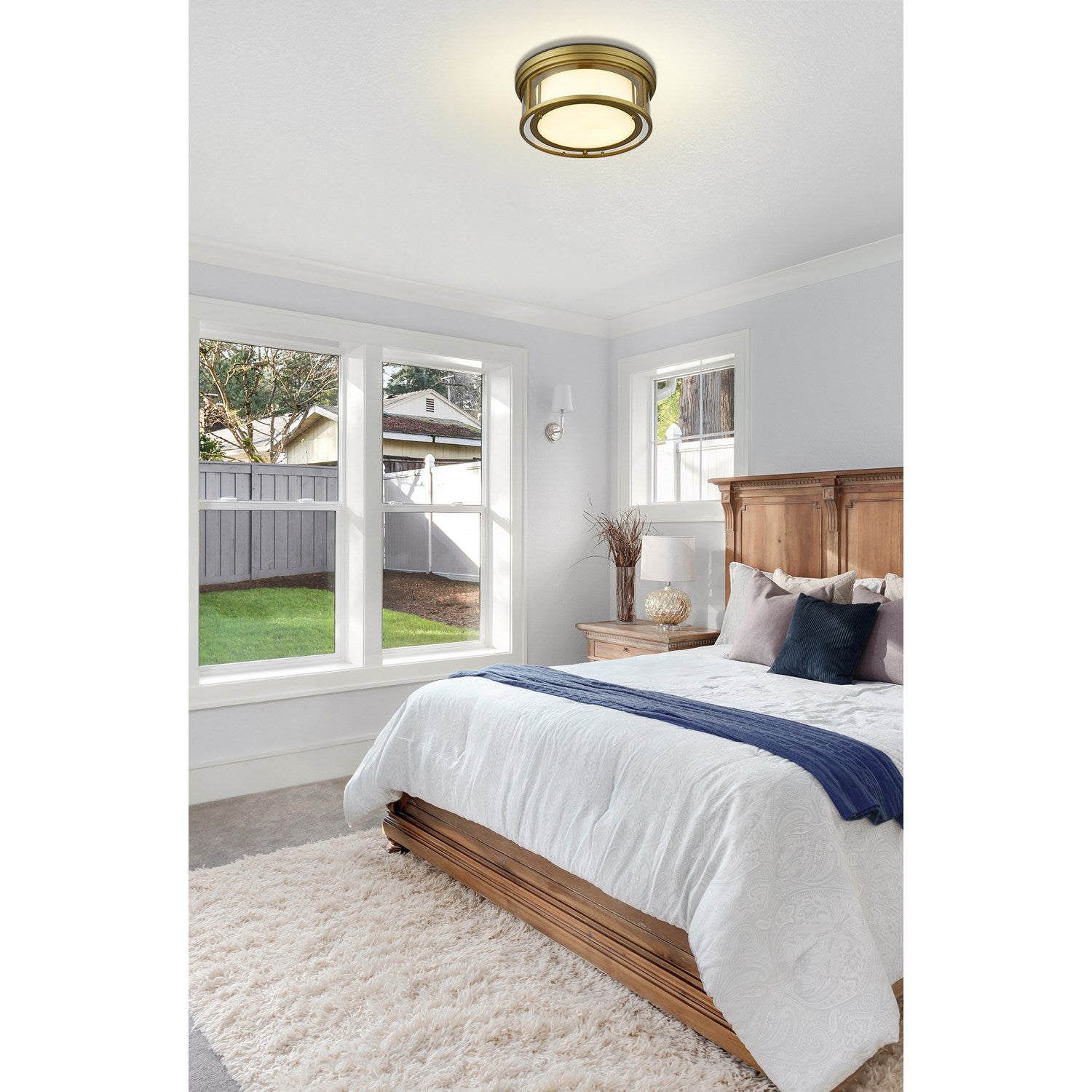 3 Light Flush Mount