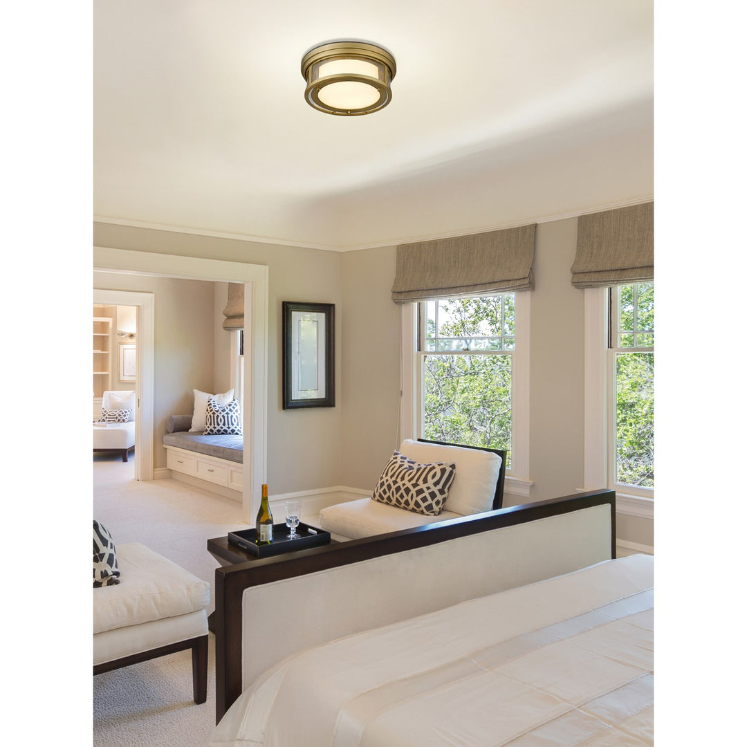 2 Light Flush Mount
