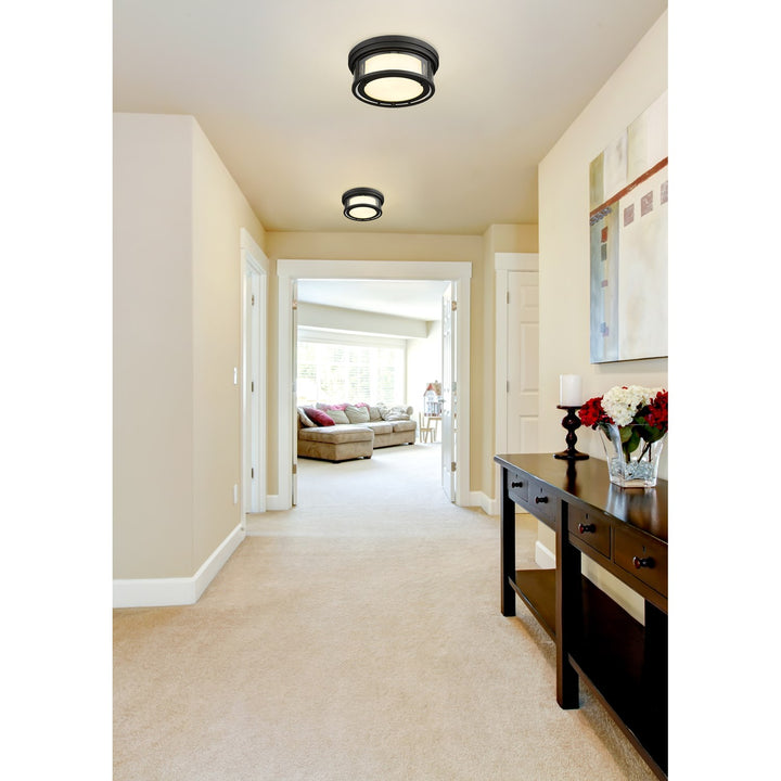 2 Light Flush Mount