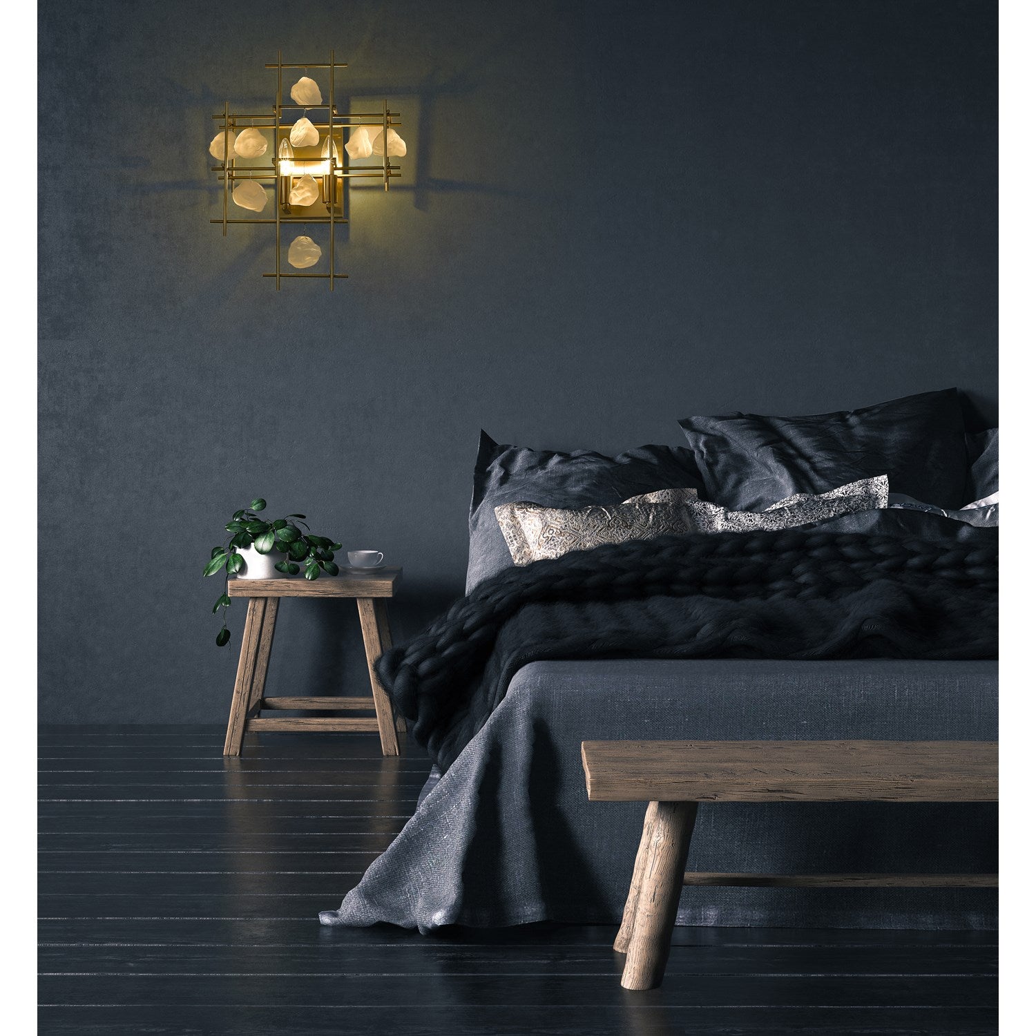 2 Light Wall Sconce