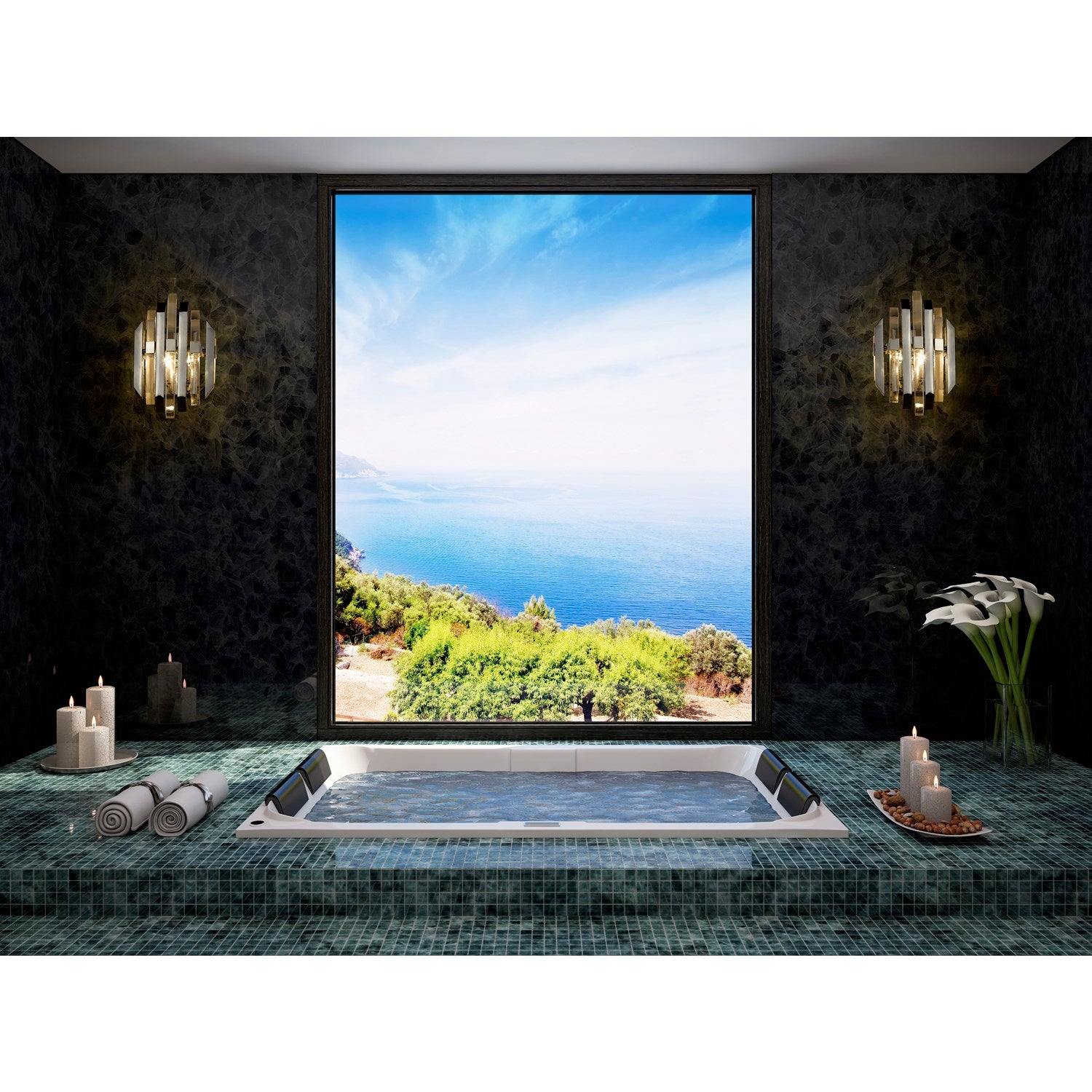 2 Light Wall Sconce