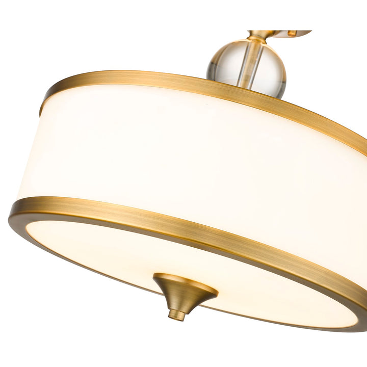 3 Light Semi Flush Mount