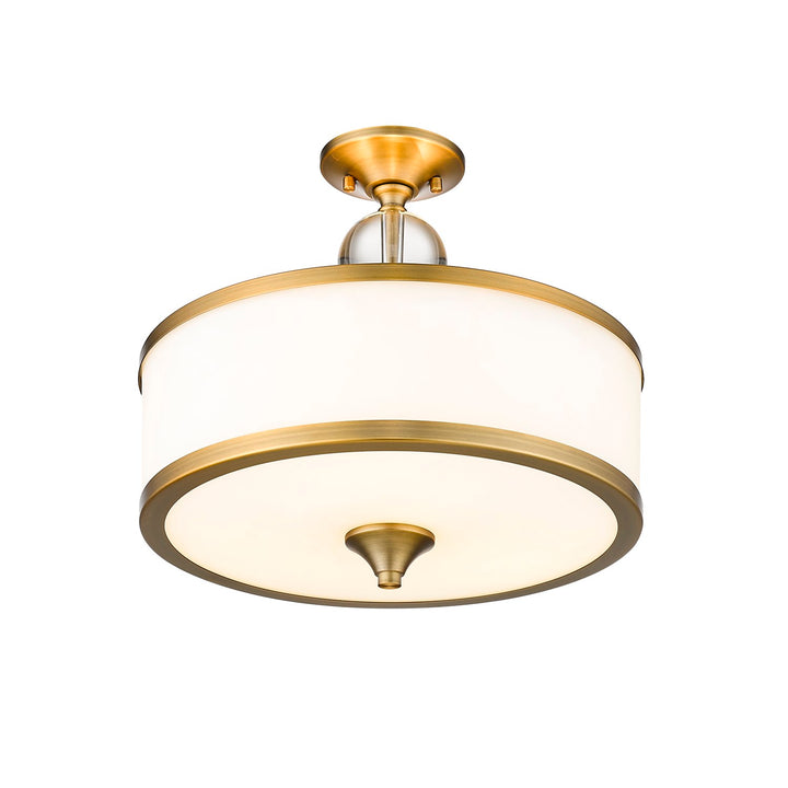 3 Light Semi Flush Mount