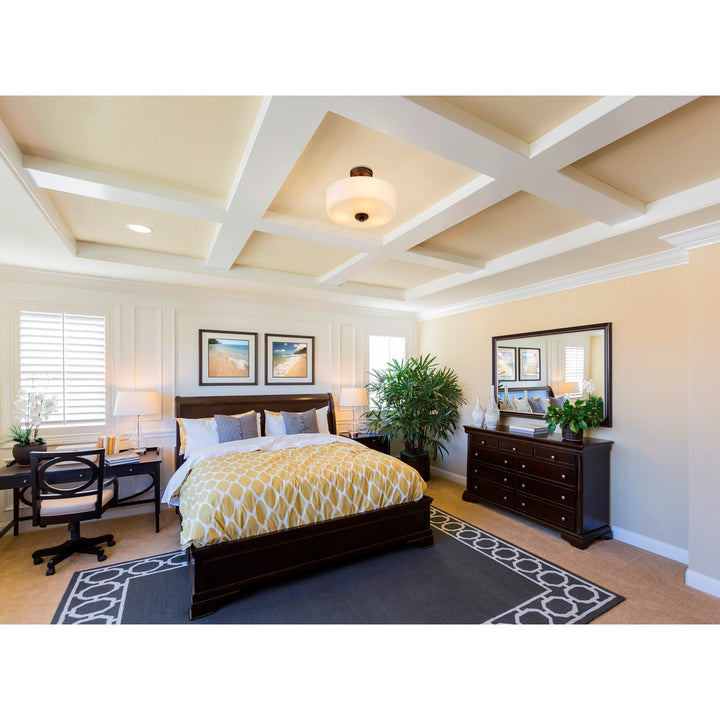 3 Light Semi Flush Mount