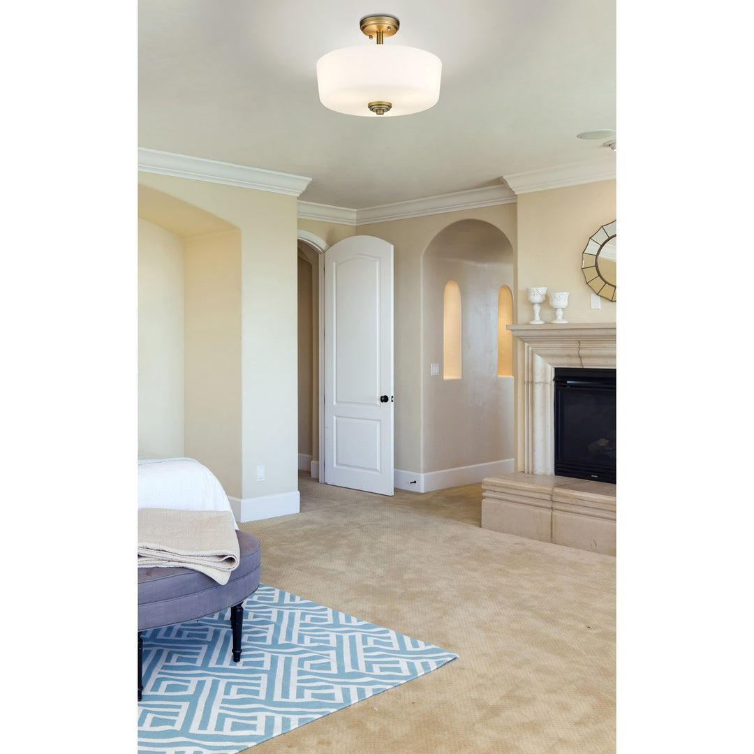 3 Light Semi Flush Mount