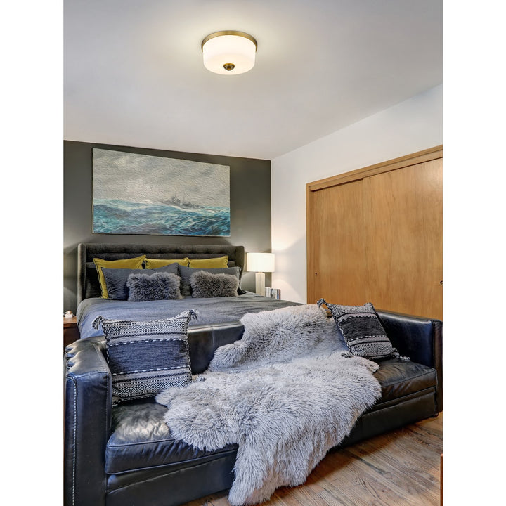 3 Light Flush Mount