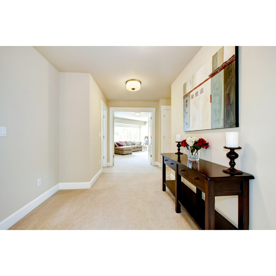 2 Light Flush Mount