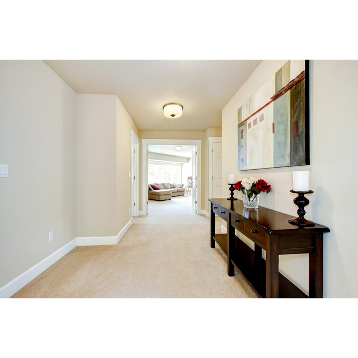 2 Light Flush Mount