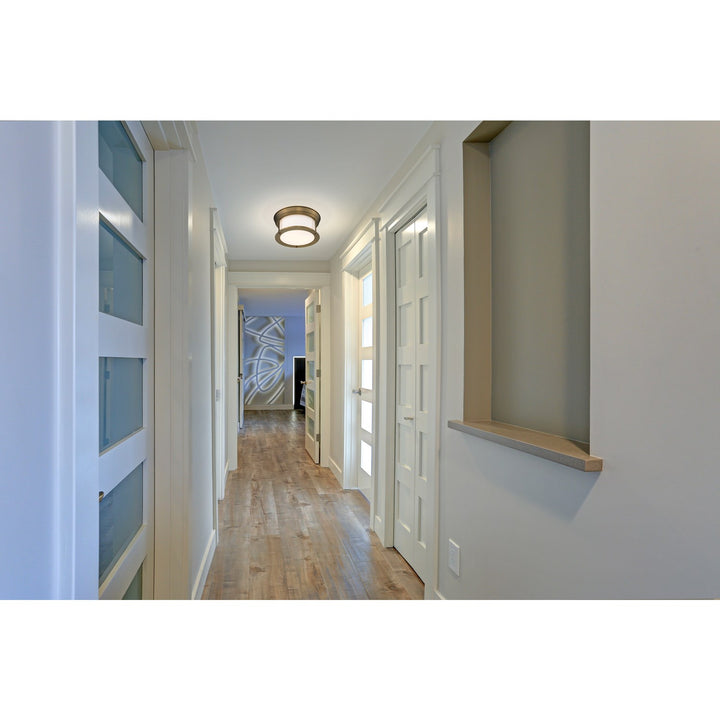 2 Light Flush Mount