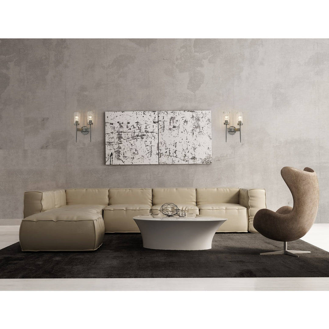 2 Light Wall Sconce