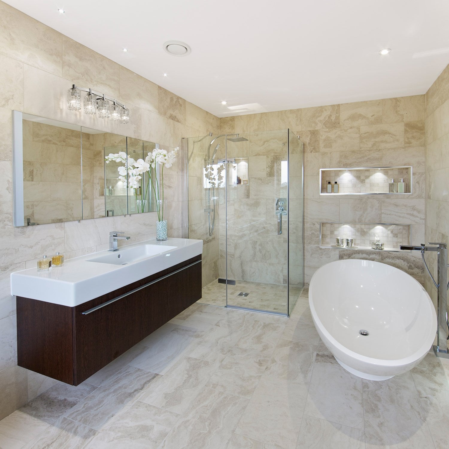 5 Light Vanity