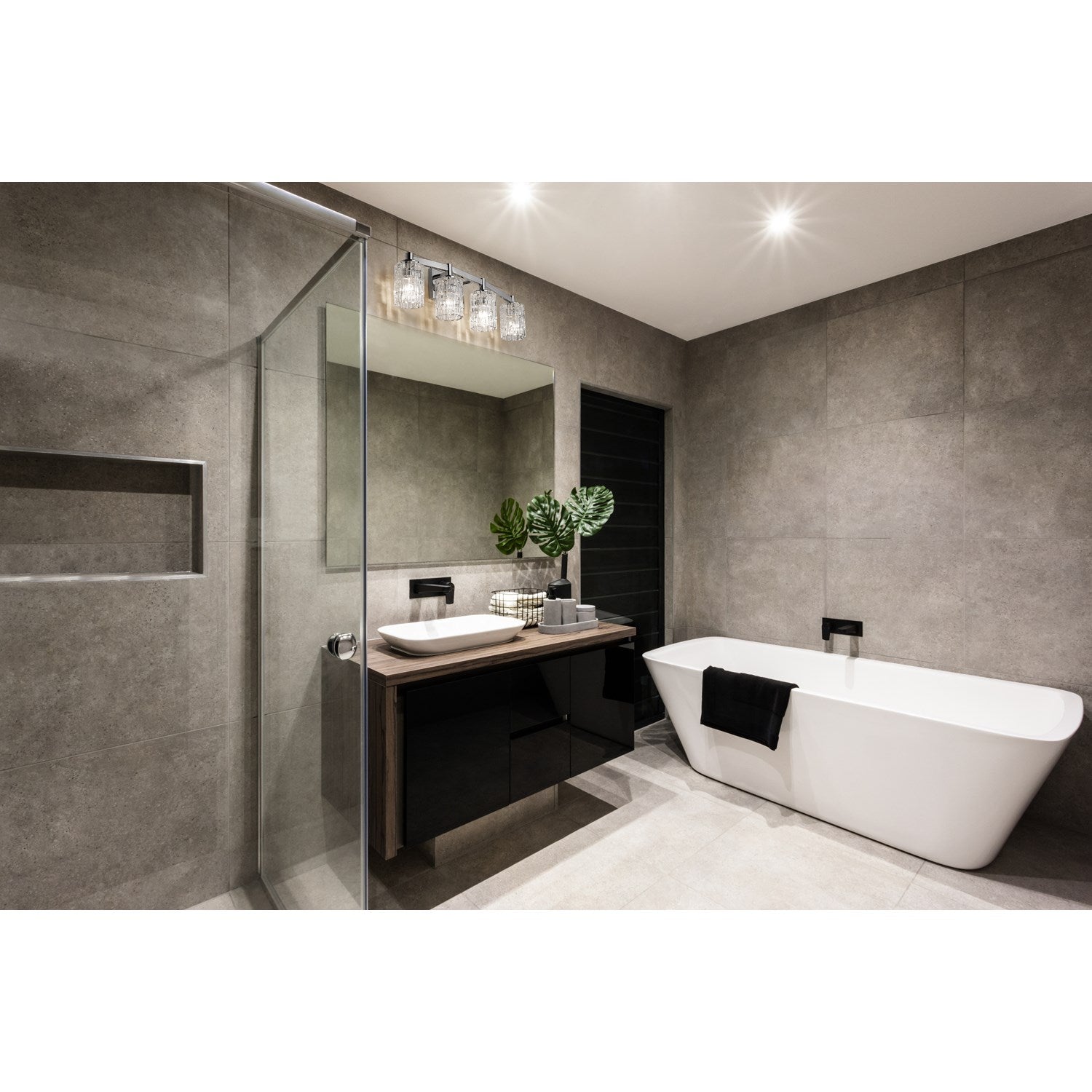 4 Light Vanity