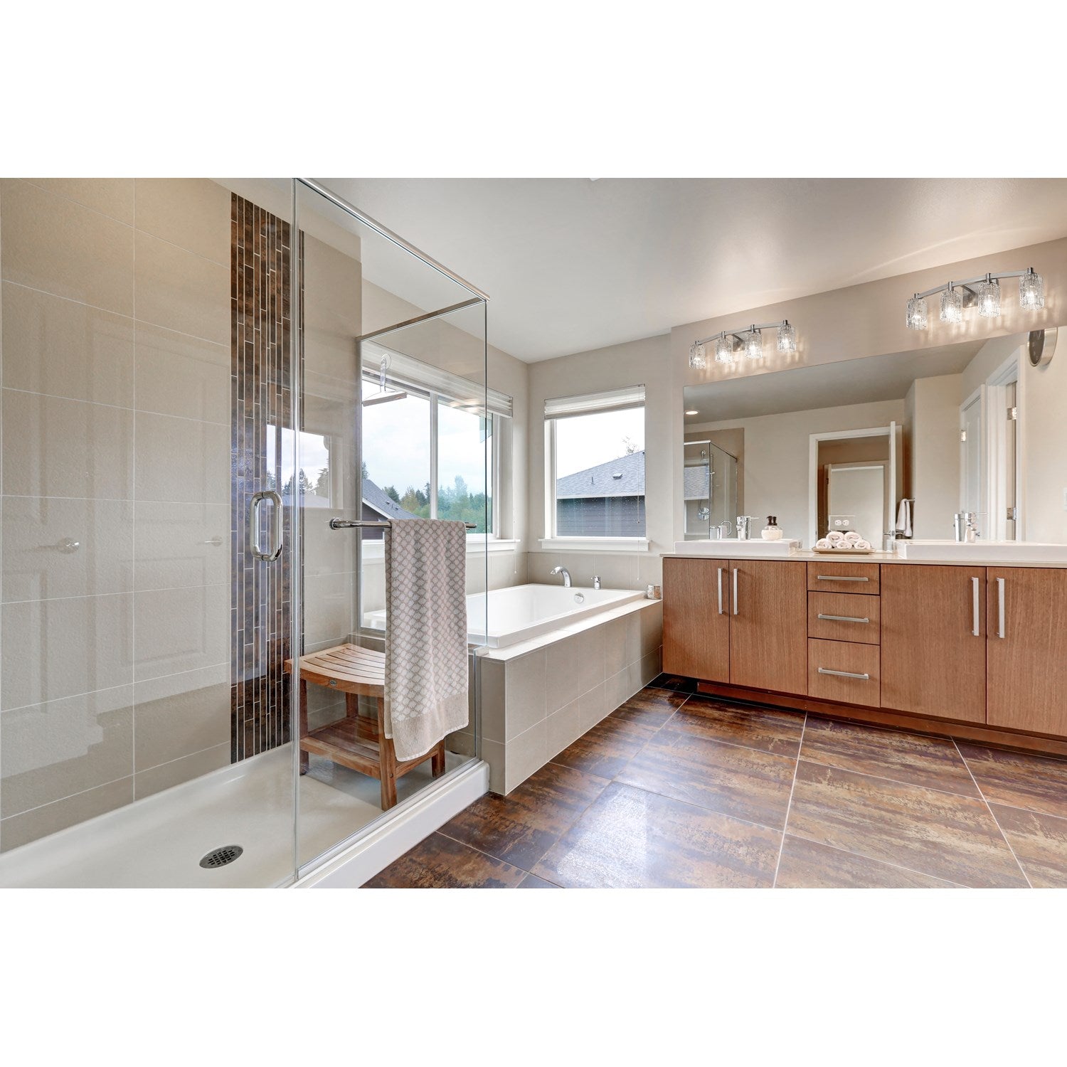 4 Light Vanity