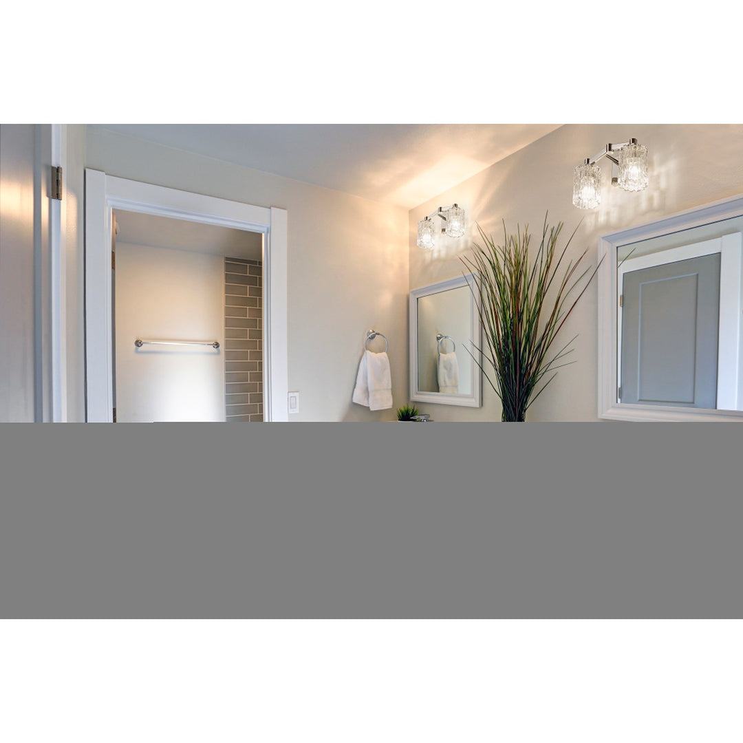 2 Light Vanity