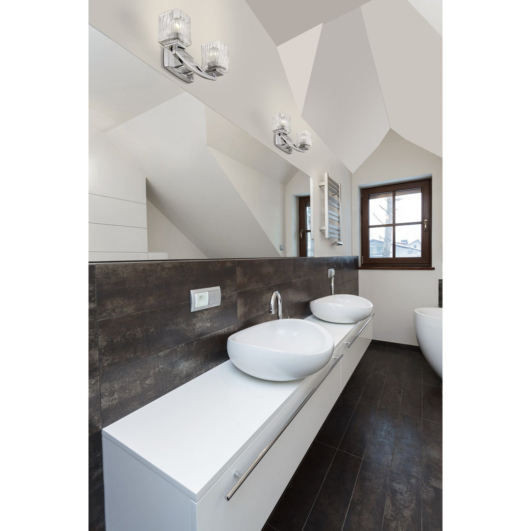 2 Light Vanity