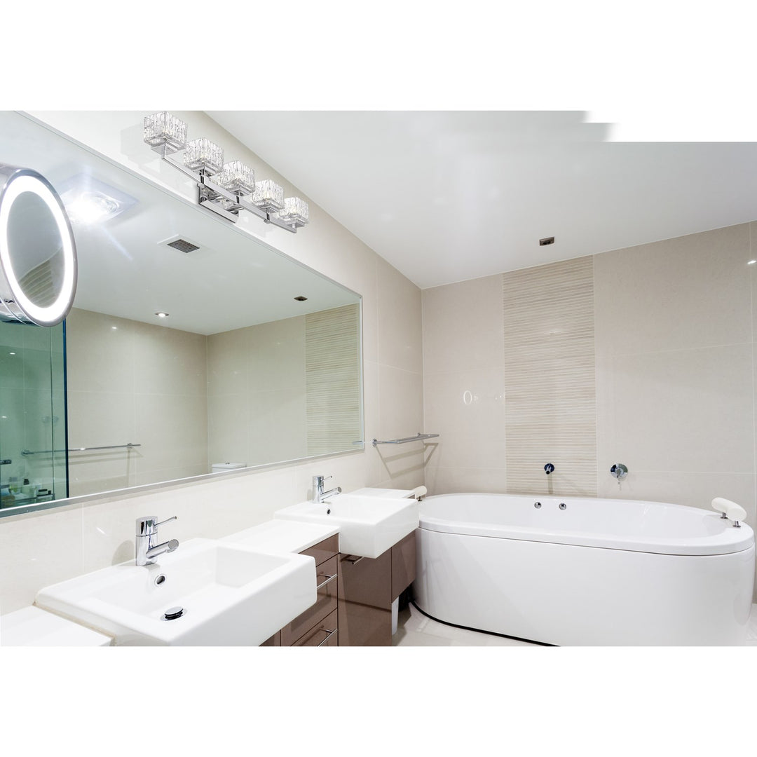 5 Light Vanity