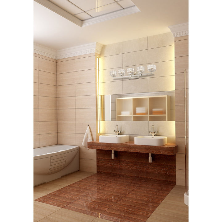 5 Light Vanity