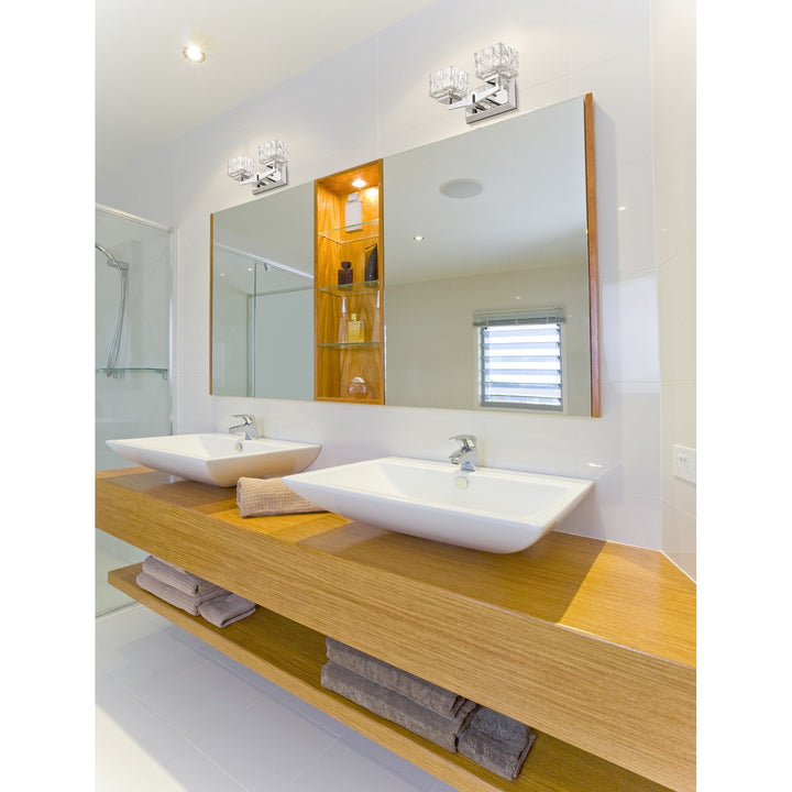 2 Light Vanity