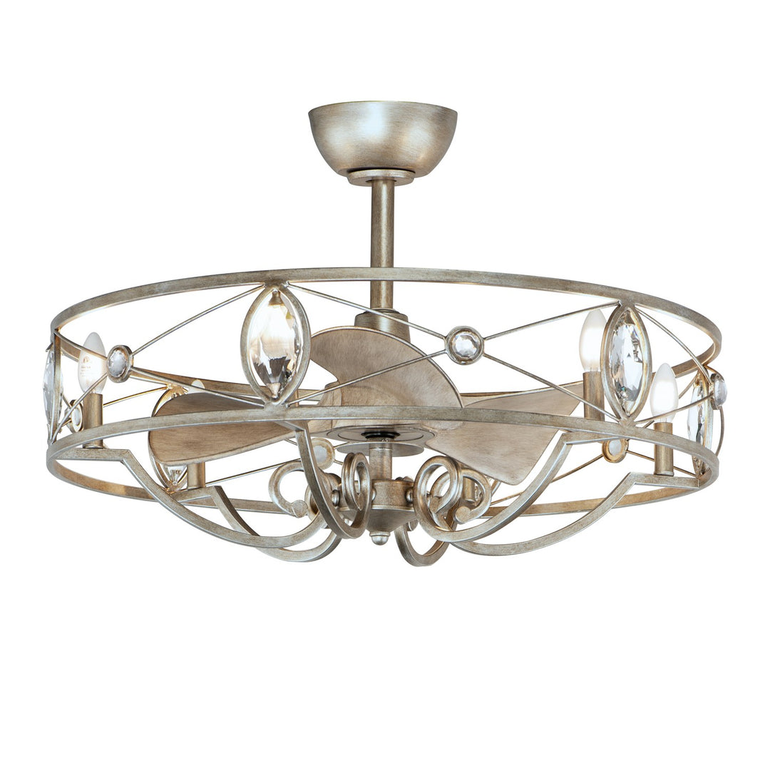 6-Light Wifi-Enabled Led Fandelight by Maxim