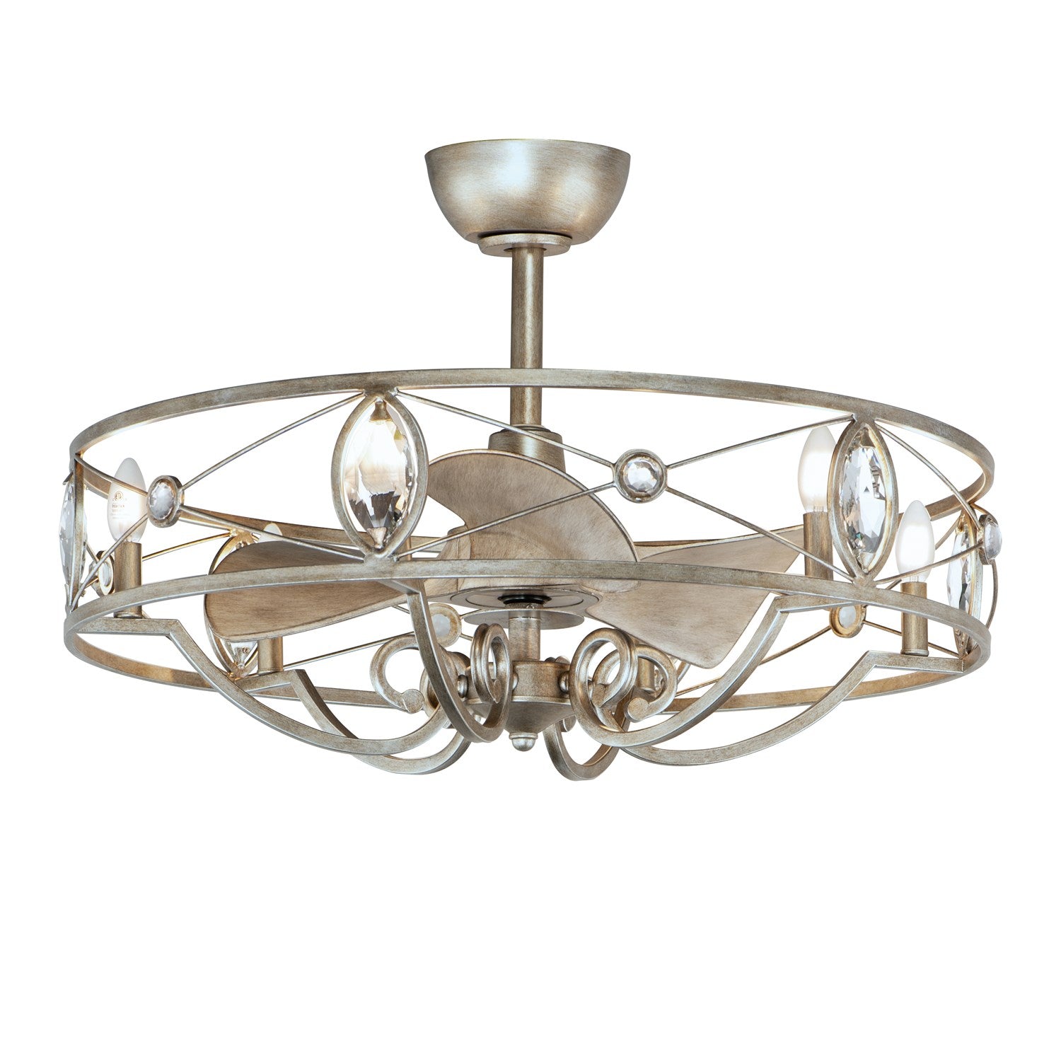6-Light Wifi-Enabled Led Fandelight by Maxim