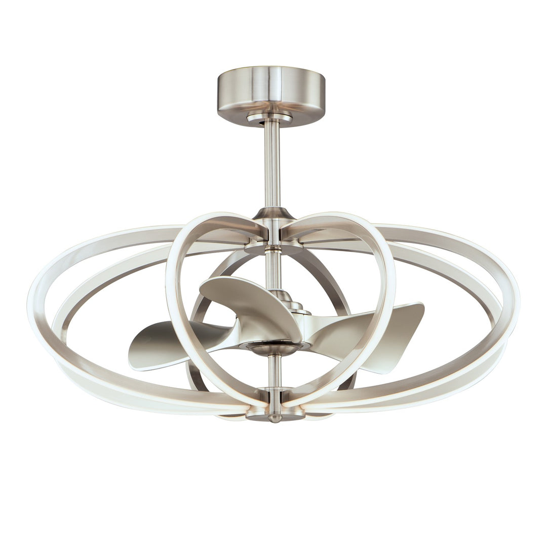 8-Light Wifi-Enabled Led Fandelight by Maxim