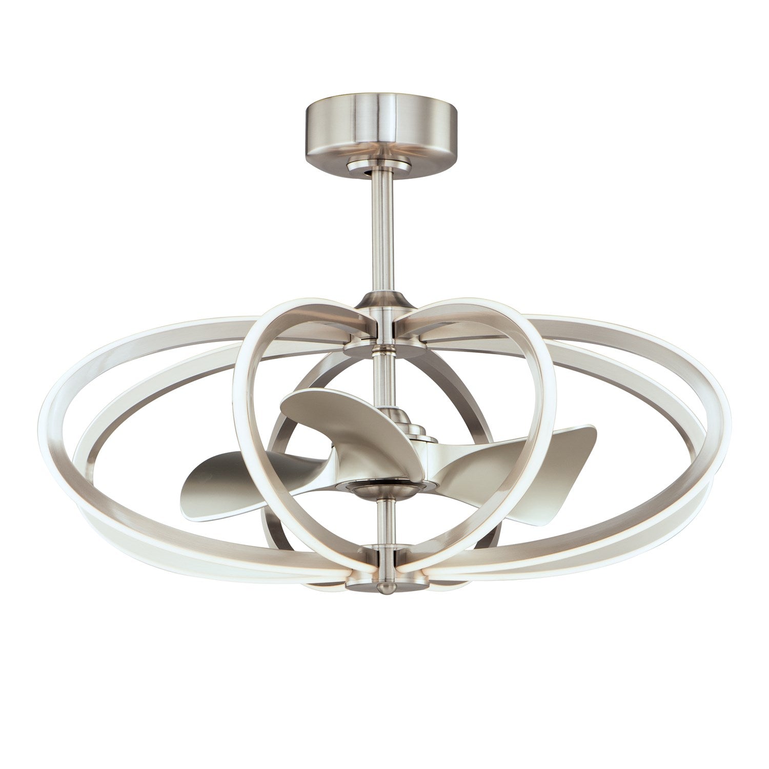 8-Light Wifi-Enabled Led Fandelight by Maxim
