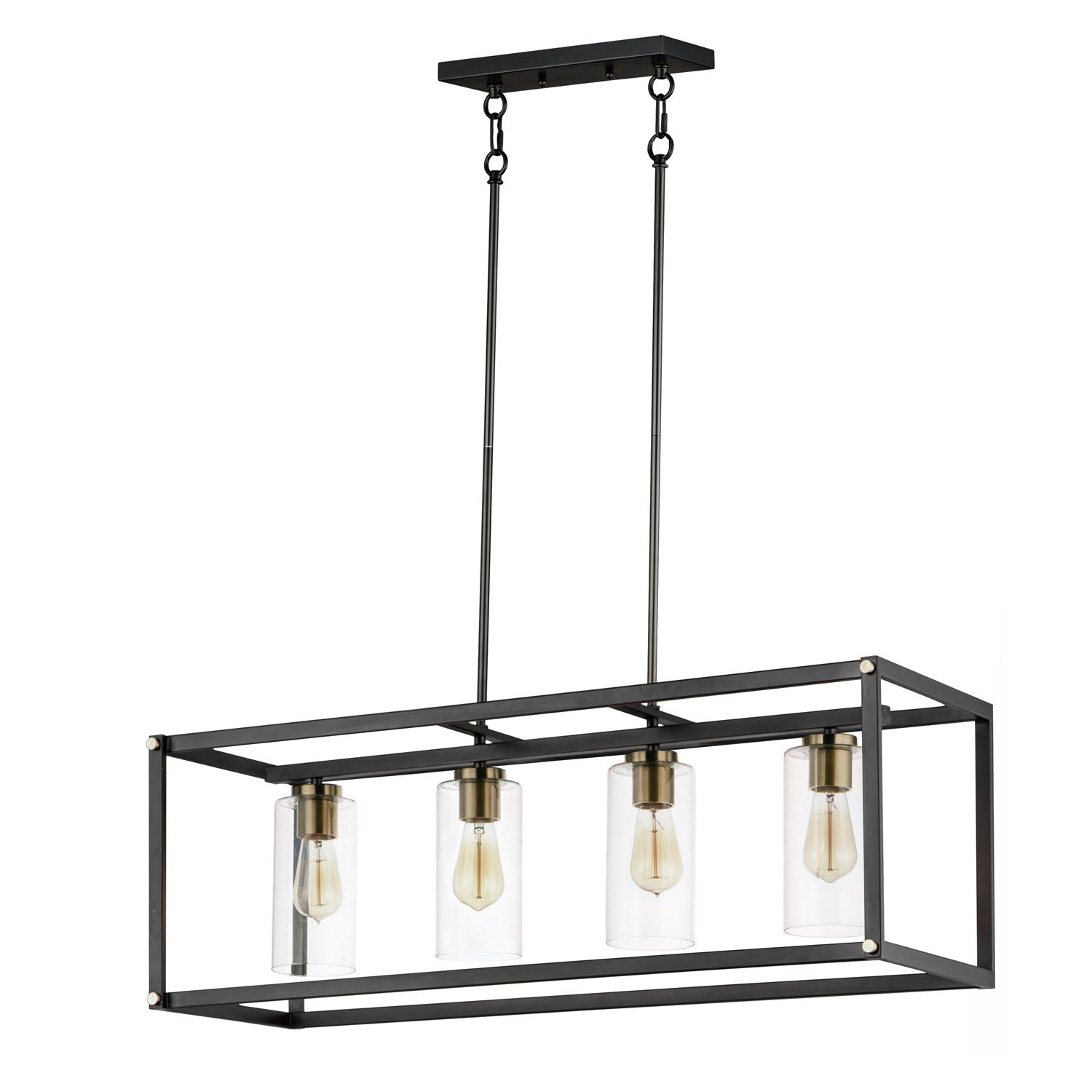 4-Light Linear Pendant by Maxim