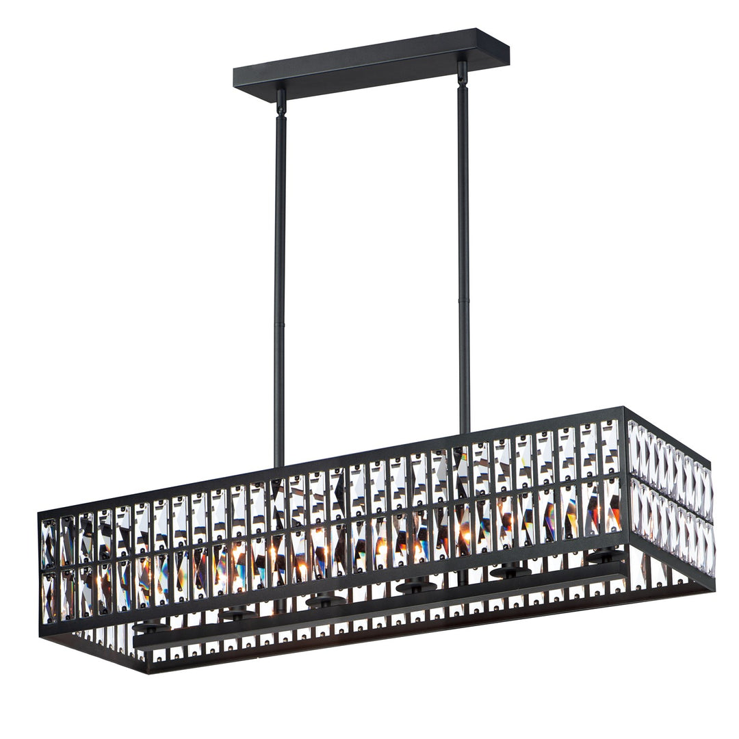 10-Light Linear Pendant by Maxim