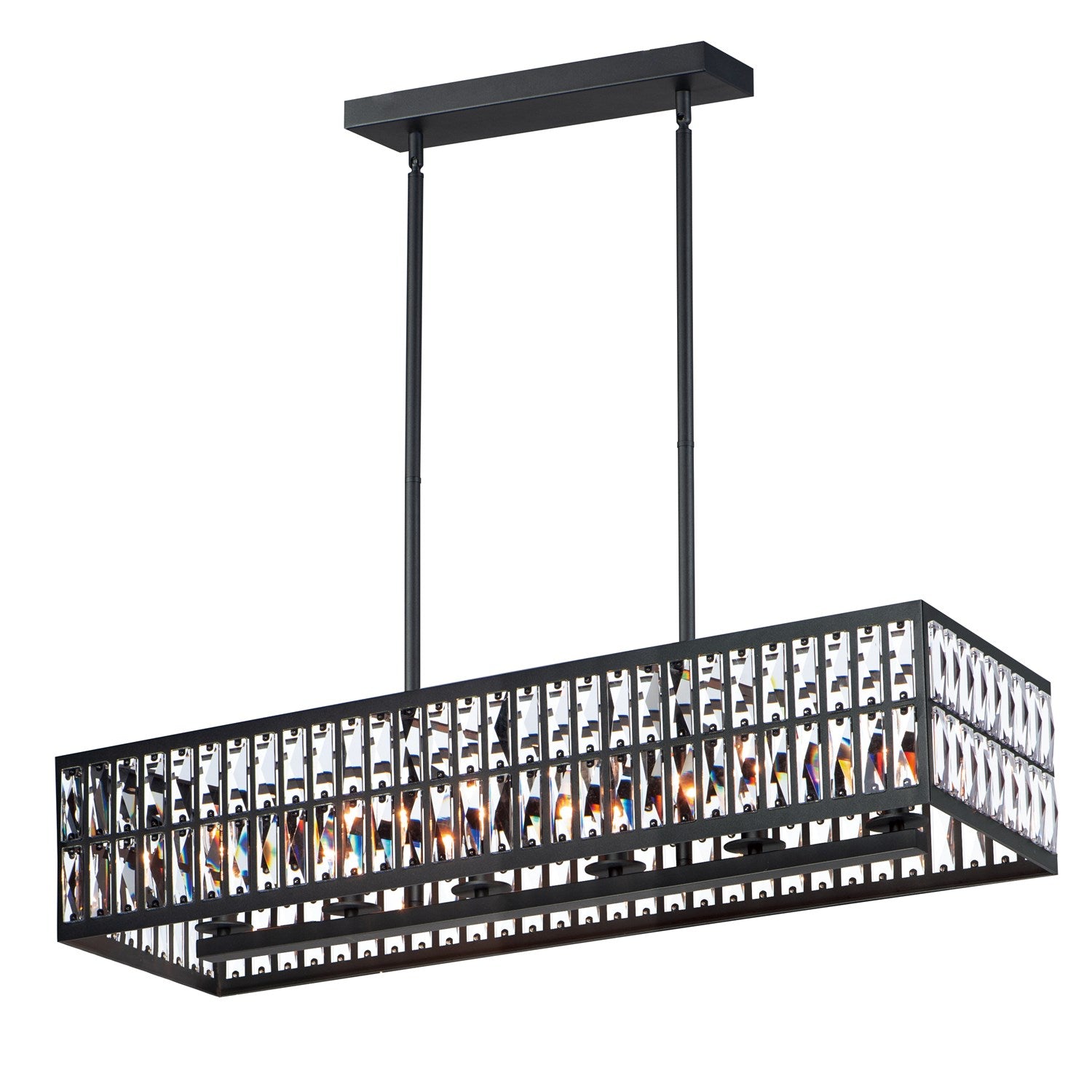 10-Light Linear Pendant by Maxim