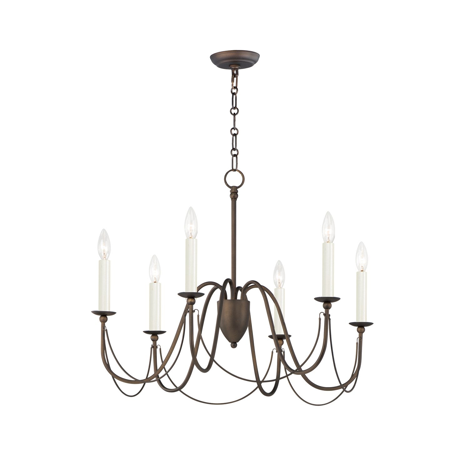 6-Light Chandelier by Maxim