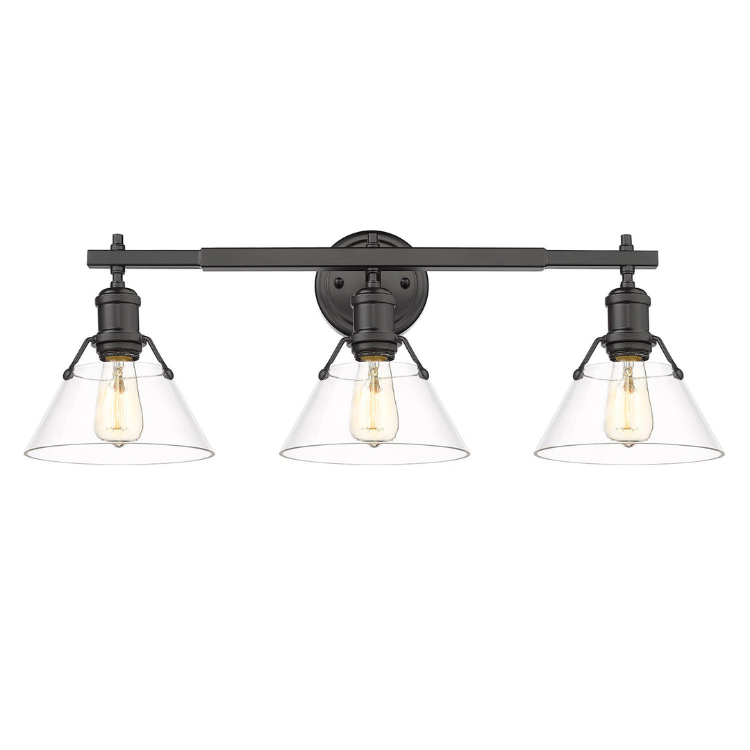 Orwell 3 Light Bath Vanity by Golden